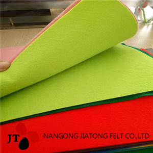 Chemical fiber felt