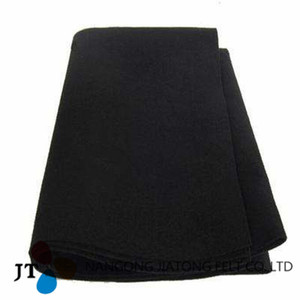 Chemical fiber felt